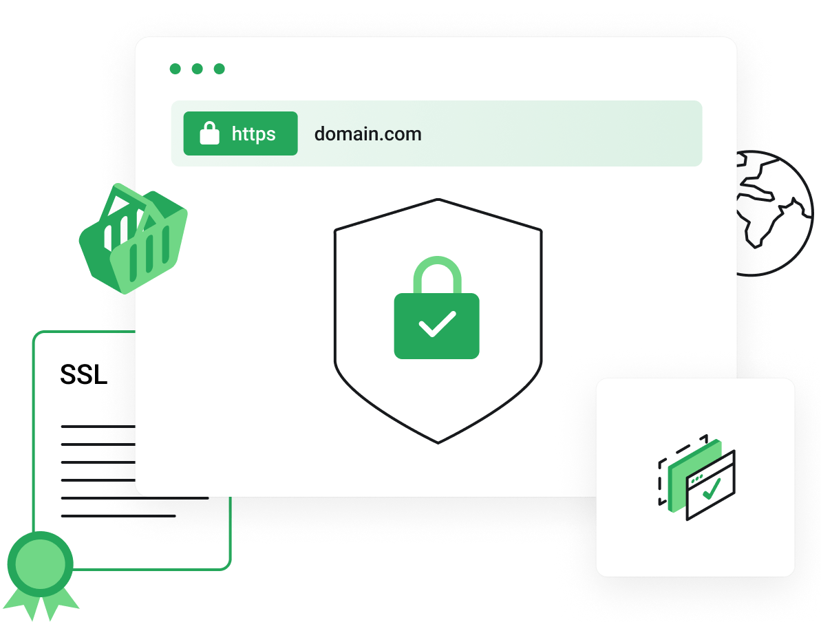 Domain Name Registeration - Increase business trust with SSL Certificates