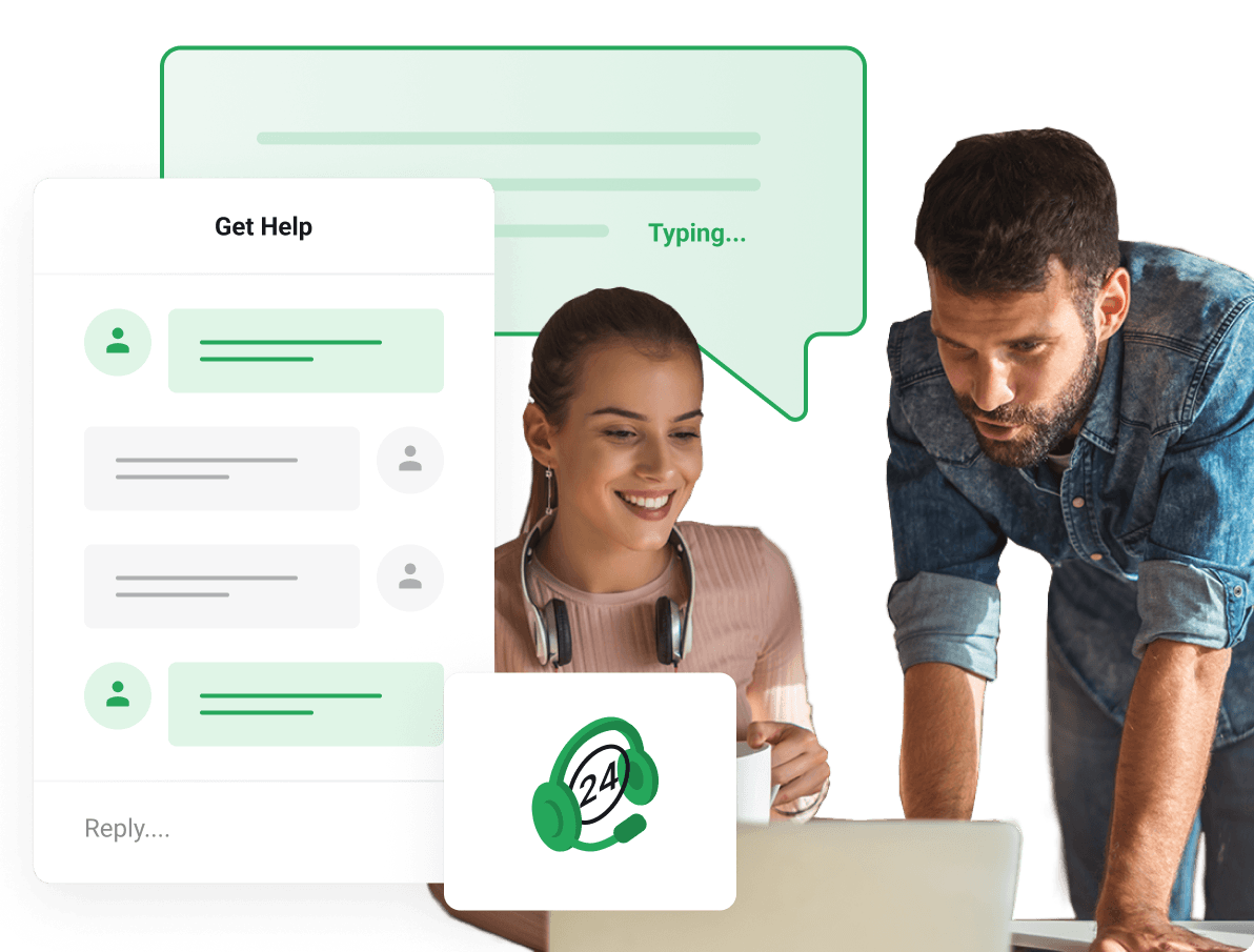 Our awesome support team is here to help you 24/7!
